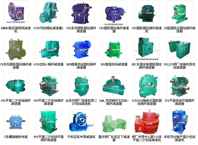 蝸輪蝸桿減速機(jī)的外形及工藝分類