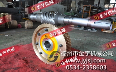 公司9頭蝸輪蝸桿成功交付 多頭蝸輪副產品