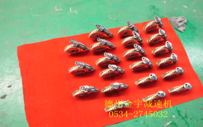 6個頭的蝸輪副精度達四級