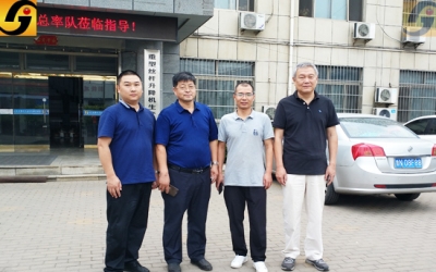 德州金宇減速機歡迎重慶大學領導一行