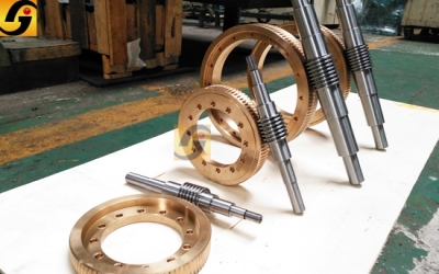 精密雙導程蝸桿副-無間隙變齒厚蝸輪