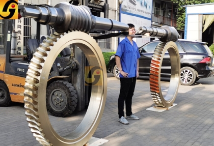 中心距A910大模數(shù)蝸輪蝸桿副